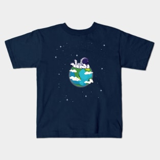 Stare into the Abyss Kids T-Shirt